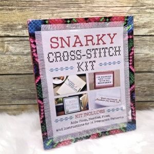 Snarky Cross Stitch Kit Needlecraft Projects